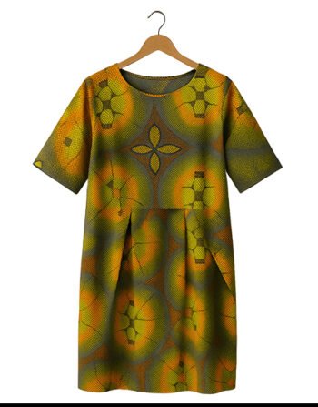 Colour pattern top