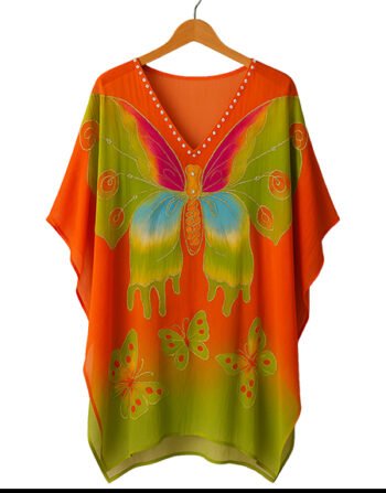Splash of colours caftan