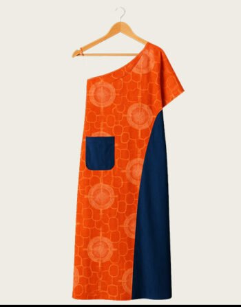 Denim Afrocentric Jumpsuit