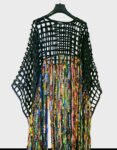 Cage ankara fringe top